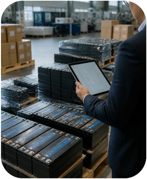 Поиск поставщиков аккумуляторов в Китае от 15368 р. | Китаист